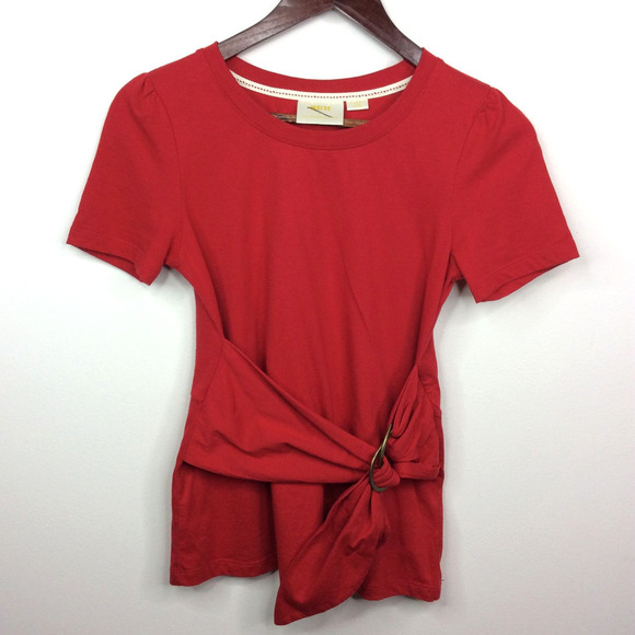 Anthropologie Maeve Dakota Wrap Top - Picture 3 of 8